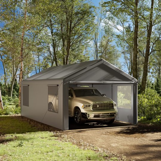Clearance Sale🎁Heavy Duty Outdoor Tent Carport 20ft×12ft×9.4ft